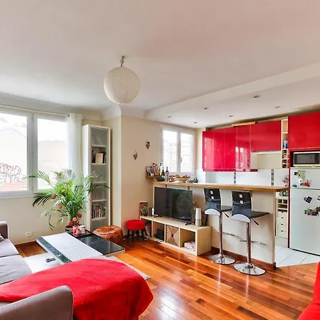 Charming T2 For 4 People *paris* Appartamento *